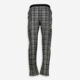 Grey Check Lounge Pants - Image 2 - please select to enlarge image