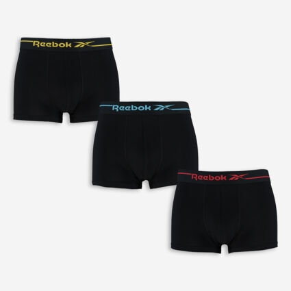 Three Pack Black Performance Boxers - Image 1 - please select to enlarge image