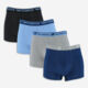 Four Pack Multicoloured Lifestyle Boxers - Image 1 - please select to enlarge image