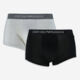 Two Pack Multicoloured Basic Boxers - Image 1 - please select to enlarge image