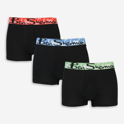 Three Pack Black Timeless Classic Trunks - Image 1 - please select to enlarge image