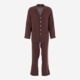 Brown PJ Trouser Set  - Image 2 - please select to enlarge image