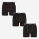 Three Pack Black Performance Trunks  - Image 1 - please select to enlarge image