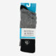 Three Pack Grey Socks  - Image 2 - please select to enlarge image