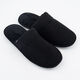 Black Corduroy Mule Slippers - Image 2 - please select to enlarge image