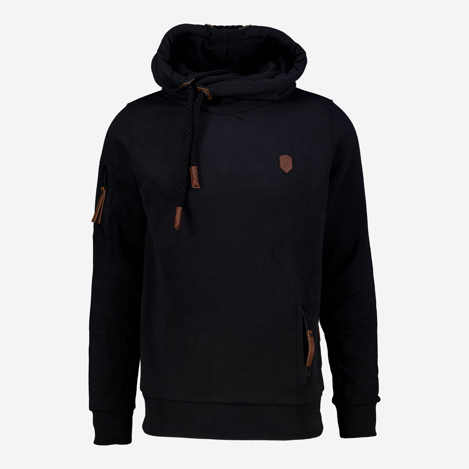 Reissverschluss Black Schwarze Naketano Sweatjacke Womens Naketano