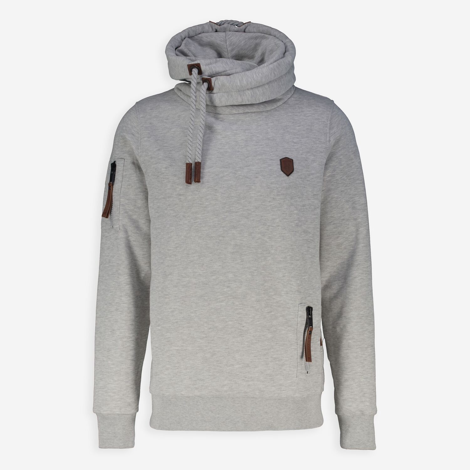 Graues Sweatshirt mit Melange-Muster TK Maxx de
