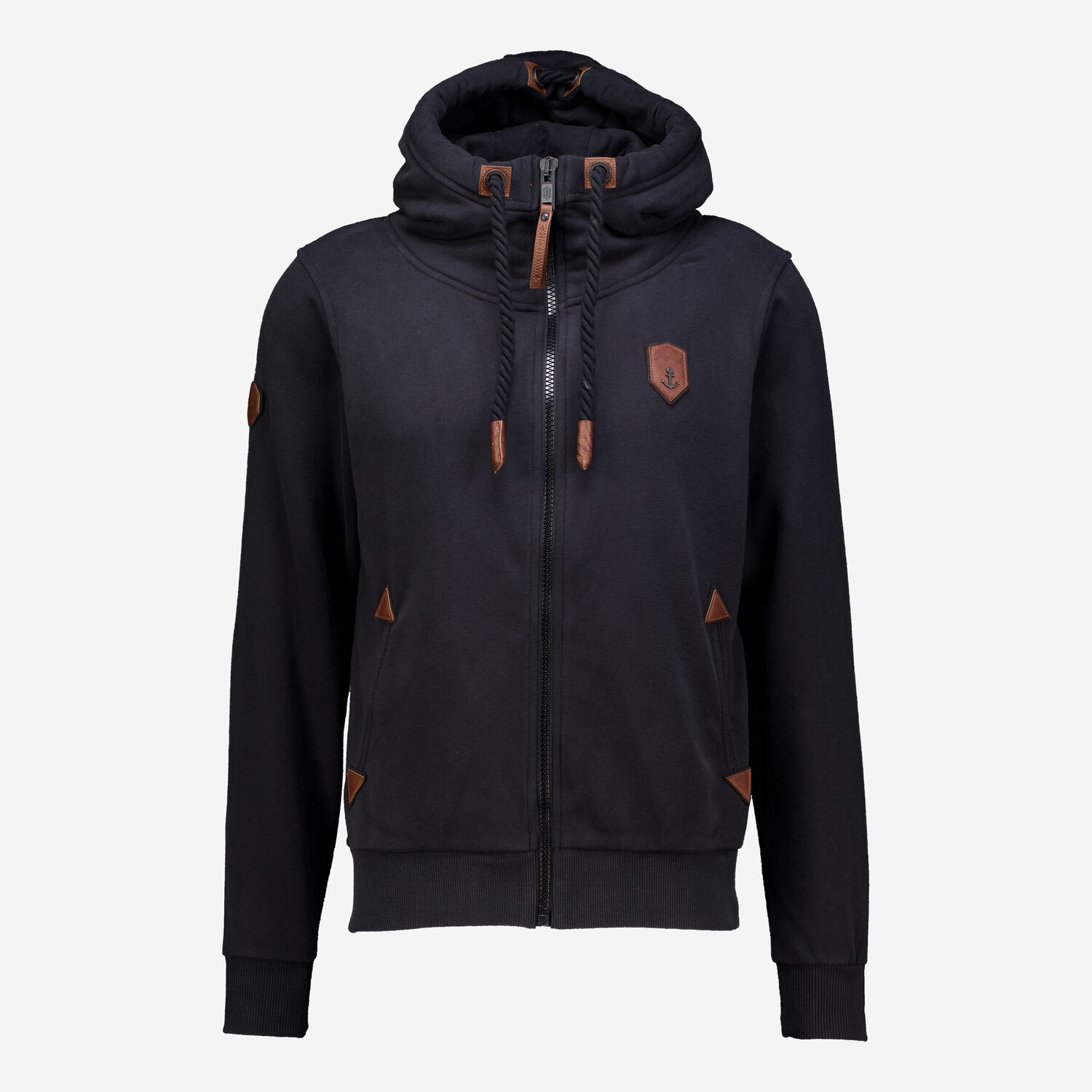 Schwarze Kapuzenjacke mit Logo TK Maxx at