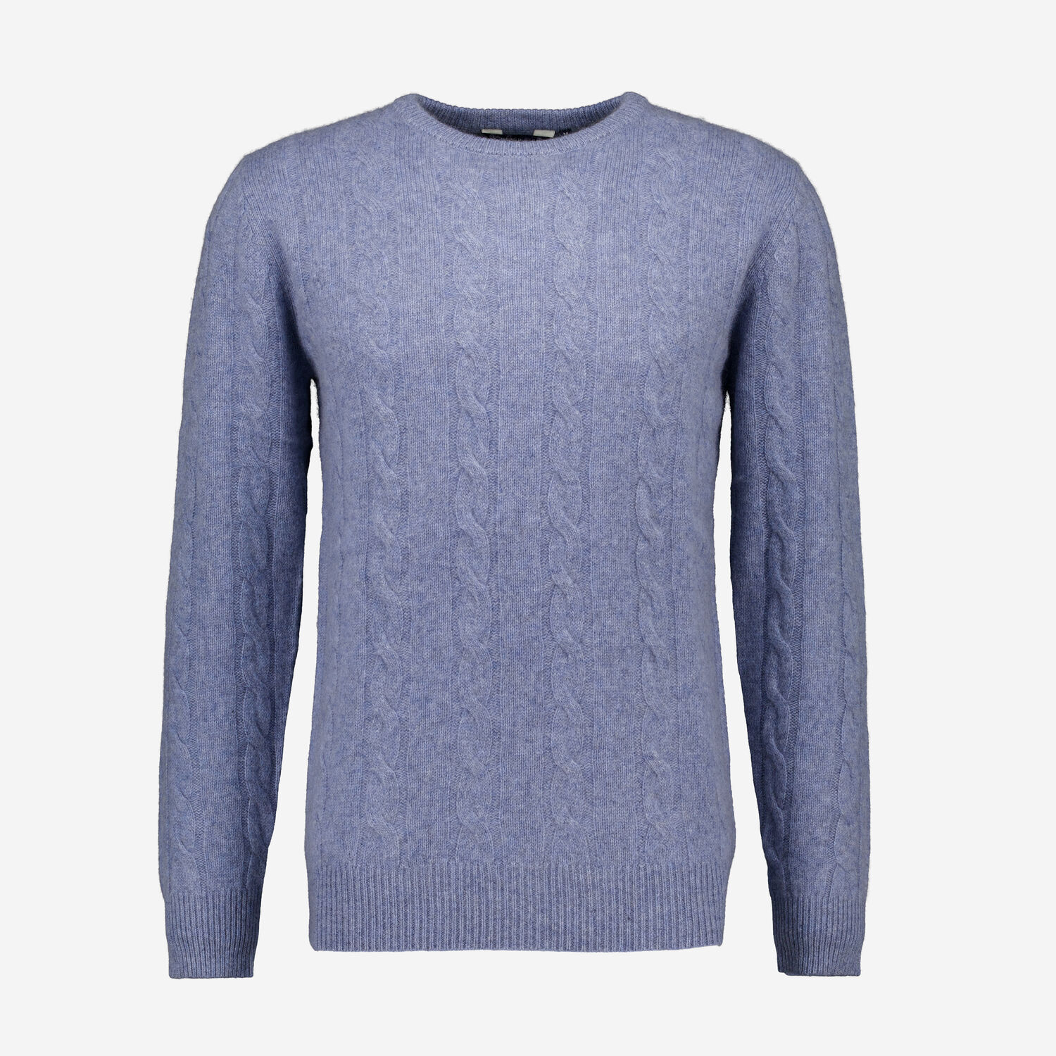 Blue Cashmere Cable Knit Jumper TK Maxx UK - Main Image