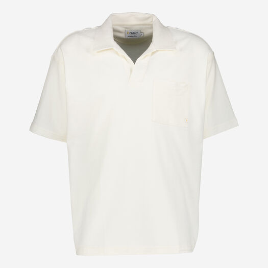 Cream Caspion Polo Shirt  - Image 1 - please select to enlarge image