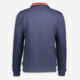 Navy Half Zip Sweatshirt - Image 2 - please select to enlarge image