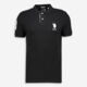Black Player 3 Polo Shirt - Image 1 - please select to enlarge image