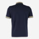 Navy House Collar Polo Shirt - Image 2 - please select to enlarge image
