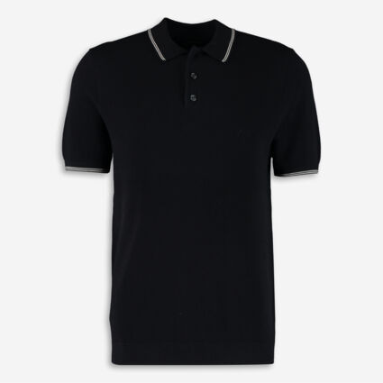 Navy Classic Polo Shirt    - Image 1 - please select to enlarge image