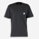 Black Loose Fit Pocket T Shirt - Image 1 - please select to enlarge image