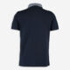 Navy Parker Polo Shirt - Image 2 - please select to enlarge image