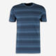 Blue Patterned T Shirt - Image 1 - please select to enlarge image