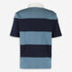 Blue Striped Polo Shirt - Image 2 - please select to enlarge image
