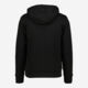 Black Faux Fur Block Colour Hoodie - Image 2 - please select to enlarge image