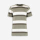 Green Striped T Shirt - Image 1 - please select to enlarge image