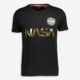 Black NASA Logo T Shirt - Image 1 - please select to enlarge image