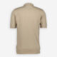 Beige Textured Polo Shirt - Image 2 - please select to enlarge image