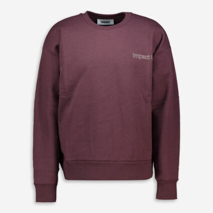 Purple Impact Sweatshirt - Image 1 - please select to enlarge image