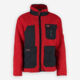 Red Teddy Fleece Pocket Front Jacket - Image 1 - please select to enlarge image
