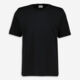 Black Plain Crew T Shirt  - Image 1 - please select to enlarge image