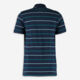 Navy Stripe Polo Shirt - Image 2 - please select to enlarge image