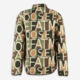 Green Logo Patterned Fleece Jacket  - Image 2 - please select to enlarge image