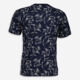 Navy Floral T Shirt - Image 2 - please select to enlarge image