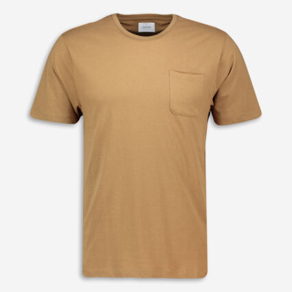 Brown Basic T Shirt - Image 1 - please select to enlarge image