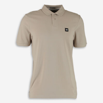 Beige Barnum Polo Shirt - Image 1 - please select to enlarge image