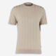 Beige Striped T Shirt - Image 1 - please select to enlarge image
