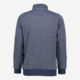 Blue Quarter Zip Jumper  - Image 2 - please select to enlarge image