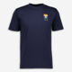 Navy Logo Design T Shirt  - Image 1 - please select to enlarge image