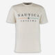 Cream Branded T Shirt - Image 1 - please select to enlarge image