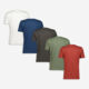 Five Pack Multi Branded T Shirt - Image 2 - please select to enlarge image