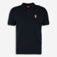 Navy Collared Polo Shirt  - Image 1 - please select to enlarge image