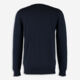 Navy Knitted V Neck Jumper - Image 2 - please select to enlarge image