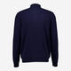 Navy Zip Neck Cashmere Jumper - Image 2 - please select to enlarge image