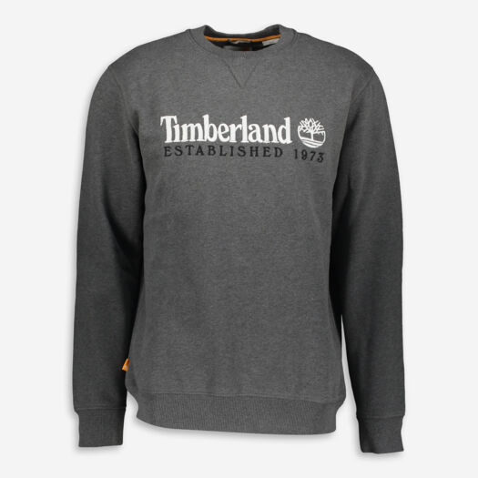 Grey Crewneck Jumper - Image 1 - please select to enlarge image