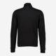 Black Patrick Quarter Zip Fleece Jumper - Image 2 - please select to enlarge image