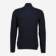 Navy Blue Half Zip Neck Jumper - Image 2 - please select to enlarge image