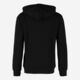 Black Hoodie Drawstring Sweater - Image 2 - please select to enlarge image