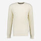 Cream Ribbed Knit Crew Jumper - Image 1 - please select to enlarge image