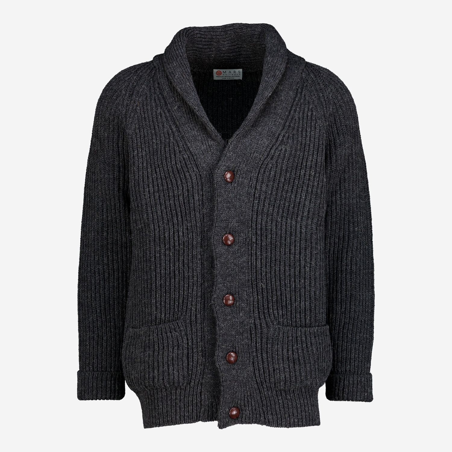 Charcoal Grey Shawl Neck Cardigan TK Maxx UK