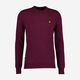 Burgundy Wool Jumper - Image 1 - please select to enlarge image
