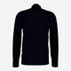 Dunkelblauer Pullover mit Stehkragen - Bild 2 - bitte auswählen, um das Bild zu vergrößern